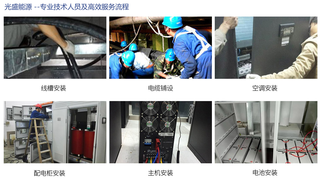 UPS安装团队